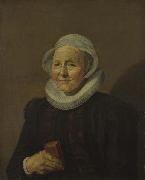 Frans Hals An Old Lady painting